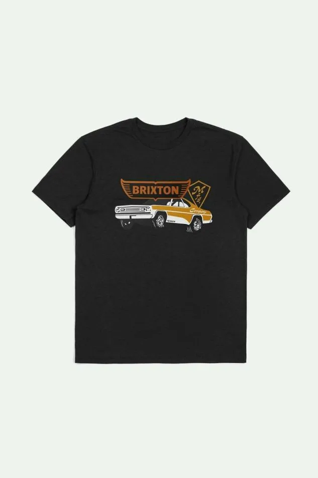 Men Barona SS Tailored TShirt Black Brixton TShirts