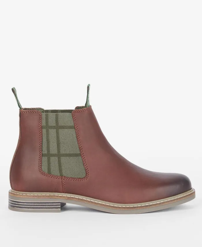 Men Boots Barbour Farsley Chelsea Boots Oxblood