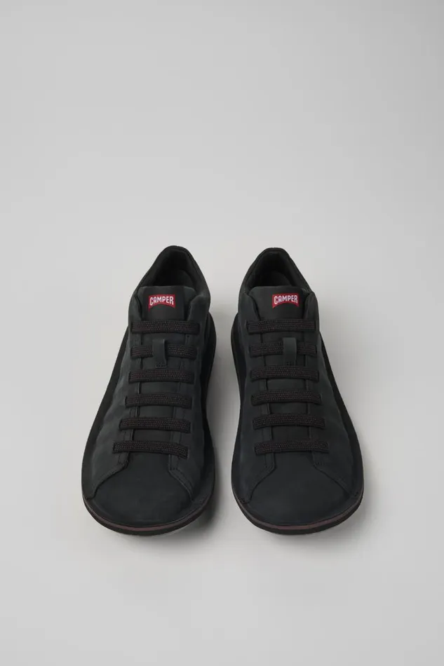 Men Camper Ankle Boots Beetle Black Leather Sneakers Men Camper Ankle Boots Beetle Black Leather Sneakers