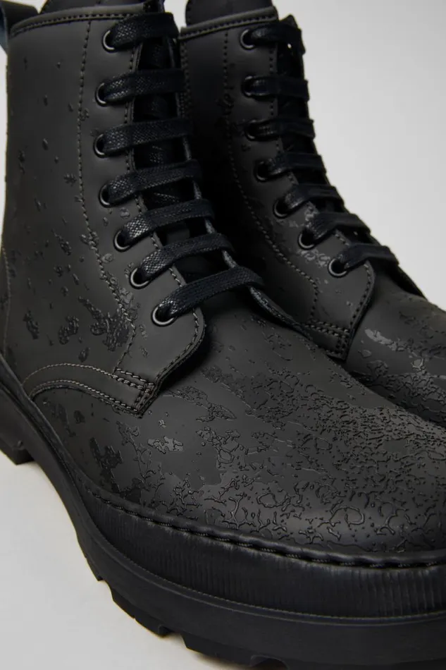 Men Camper Ankle Boots Brutus Trek MICHELIN Grayblack Medium Boots