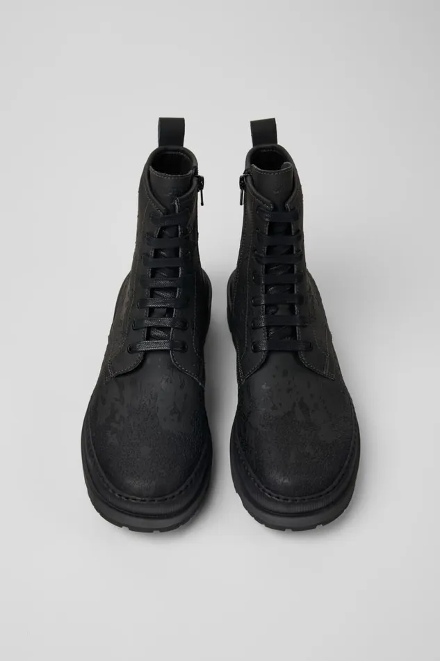 Men Camper Ankle Boots Brutus Trek MICHELIN Grayblack Medium Boots Men Camper Ankle Boots Brutus Trek MICHELIN Grayblack Medium Boots