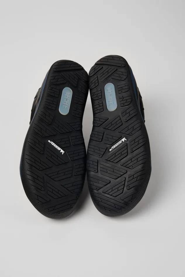 Men Camper Ankle Boots Peu Pista GORETEX Black Leather Shoes Men Camper Ankle Boots Peu Pista GORETEX Black Leather Shoes