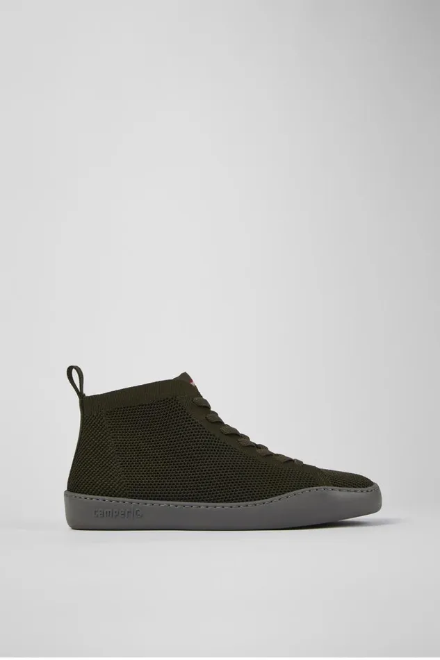 Men Camper Ankle Boots Peu Touring Multicolored Onepiece Knit Sneakers Men Camper Ankle Boots Peu Touring Multicolored Onepiece Knit Sneakers