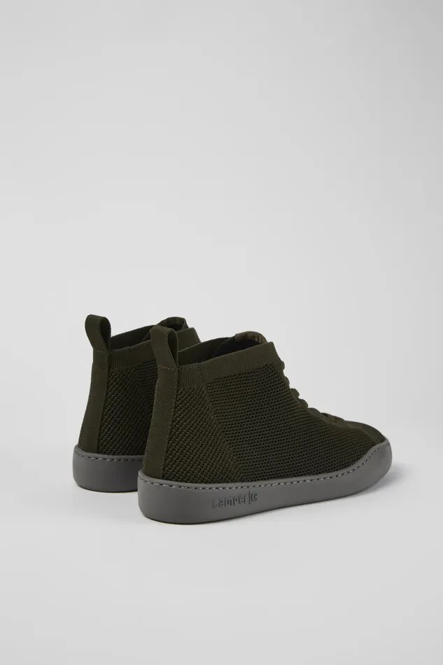 Men Camper Ankle Boots Peu Touring Multicolored Onepiece Knit Sneakers Men Camper Ankle Boots Peu Touring Multicolored Onepiece Knit Sneakers