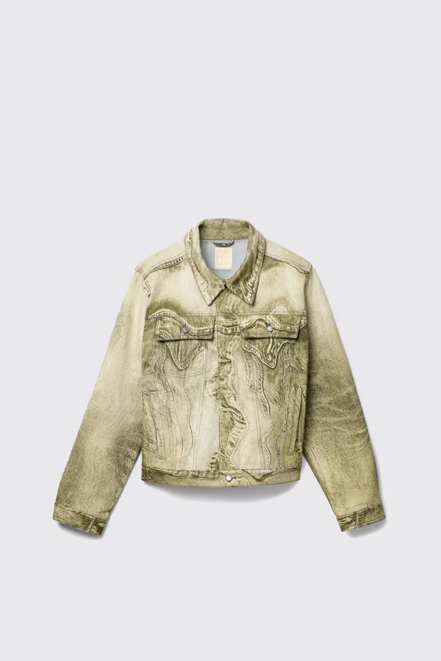 Men Camper Denim Denim Jacket BlackGreen Denim Jacket Men Camper Denim Denim Jacket BlackGreen Denim Jacket