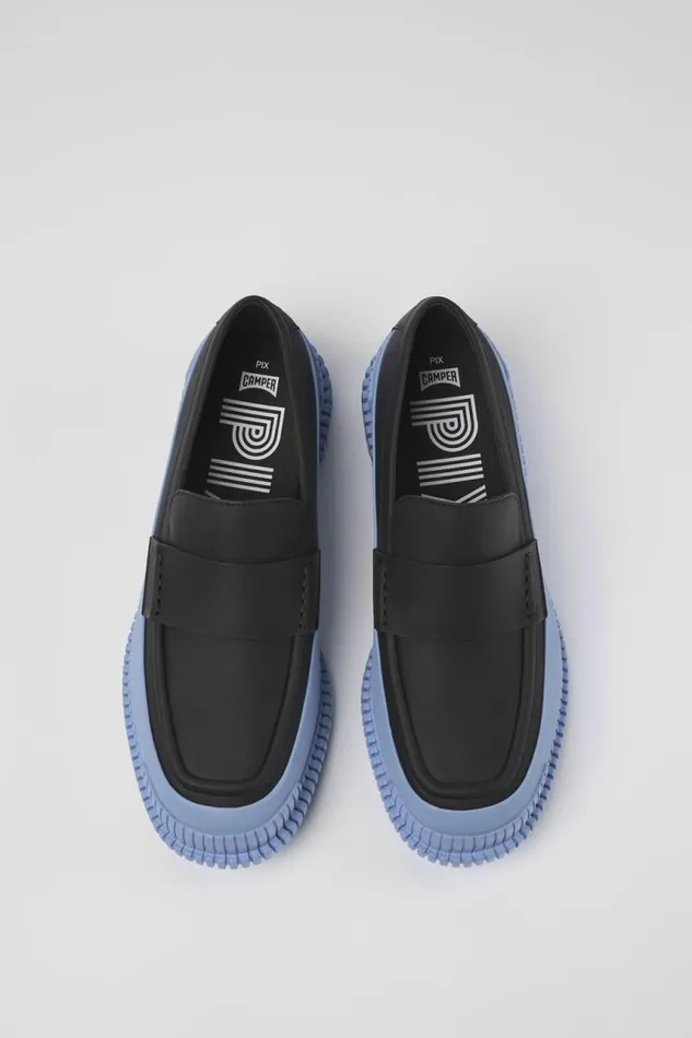 Men Camper Formal Shoes Pix Multicolored Leather Moccasin Men Camper Formal Shoes Pix Multicolored Leather Moccasin