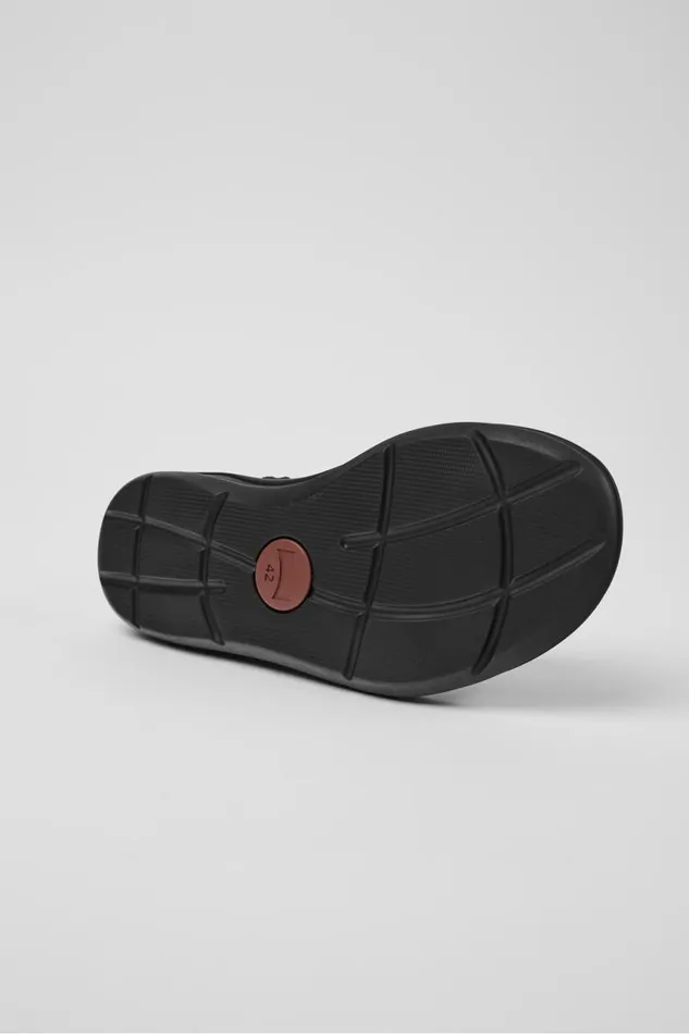 Men Camper Non Leather Shoes Match Mens Black Sandal