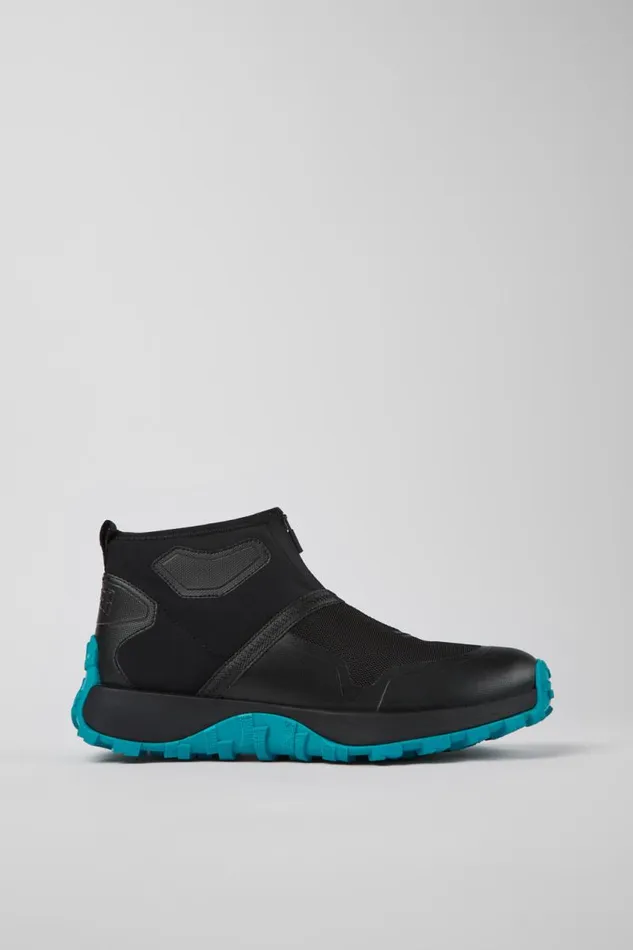 Men Camper Sneakers Drift Trail VIBRAM Black Recycled PET Ankle Boots