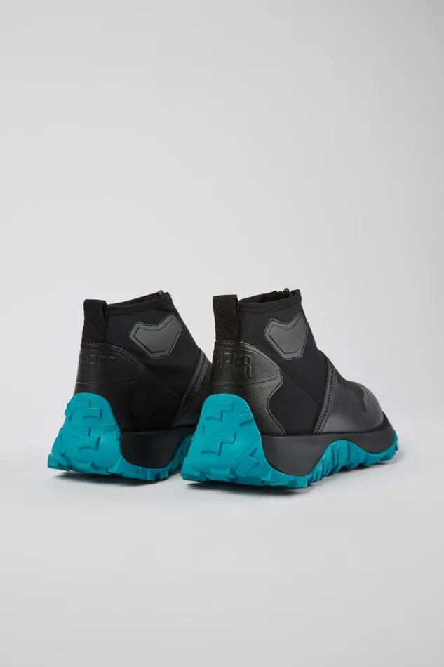 Men Camper Sneakers Drift Trail VIBRAM Black Recycled PET Ankle Boots
