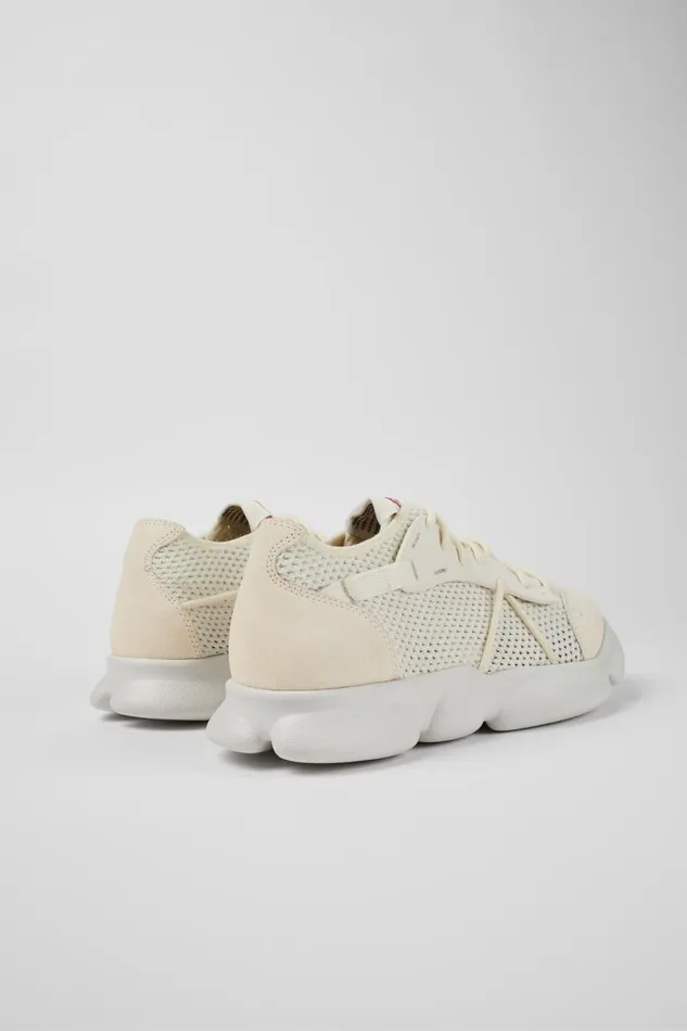 Men Camper Sneakers Karst White Textile Sneaker Men Camper Sneakers Karst White Textile Sneaker