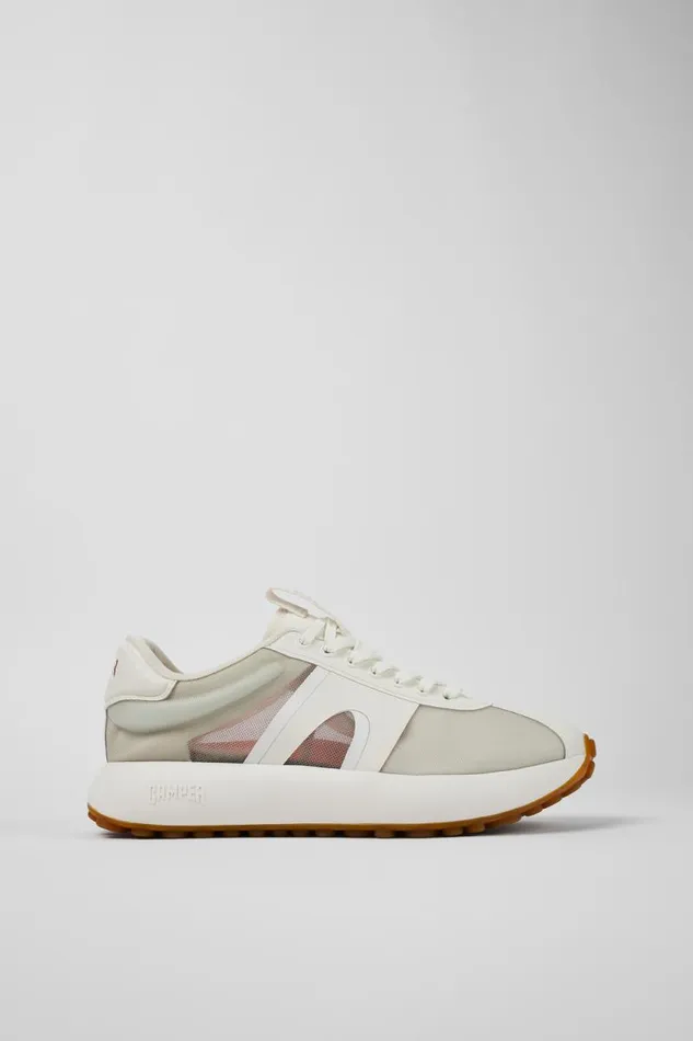 Men Camper Sneakers Pelotas Athens White Textile Sneaker Men Camper Sneakers Pelotas Athens White Textile Sneaker