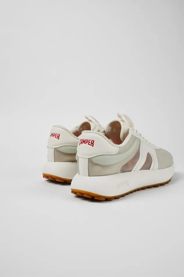 Men Camper Sneakers Pelotas Athens White Textile Sneaker Men Camper Sneakers Pelotas Athens White Textile Sneaker