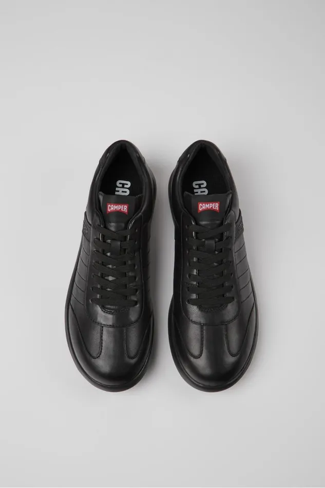 Men Camper Sneakers Pelotas XLite Black Leather Sneakers
