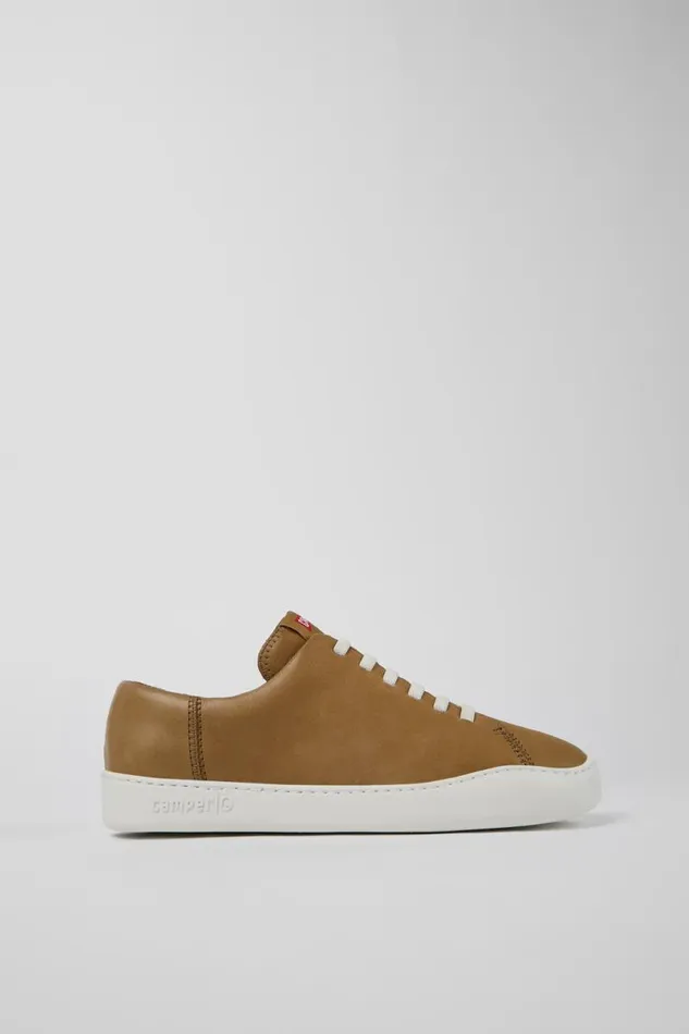 Men Camper Sneakers Peu Touring Brown Leather Sneaker Men Camper Sneakers Peu Touring Brown Leather Sneaker
