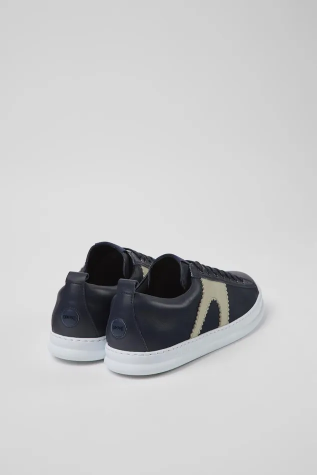 Men Camper Sneakers Runner Blue Leather Sneakers Men Camper Sneakers Runner Blue Leather Sneakers