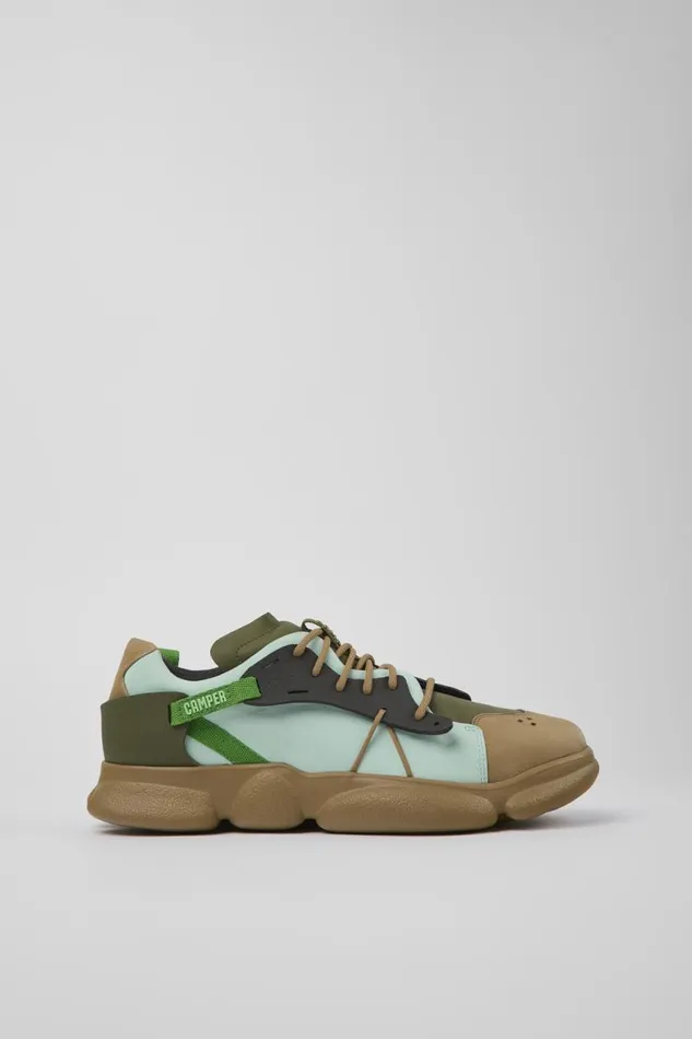 Men Camper Sneakers Twins Multicolored LeatherTextile Sneaker