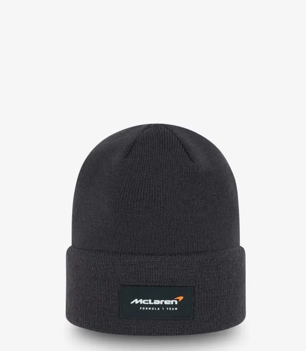 Men Castore Accessories Black McLaren New Era Essential Cuff Beanie