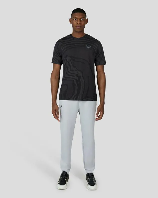Men Castore Tops Black Core Classic Tech Tee