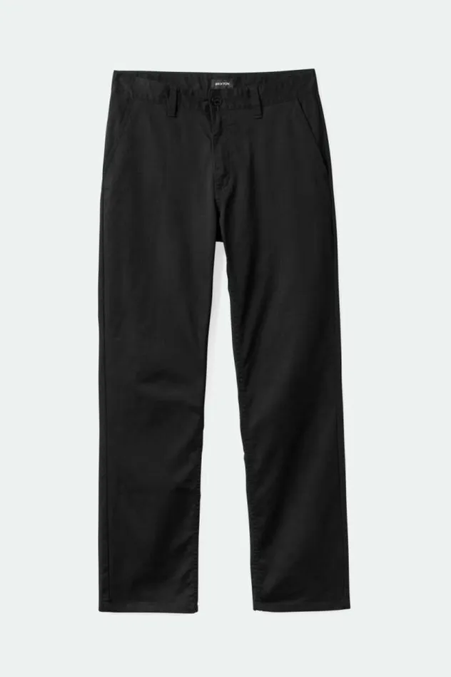 Men Choice Chino Regular Pant Black Brixton Pants