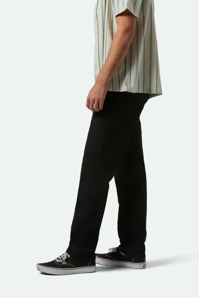Men Choice Chino Regular Pant Black Brixton Pants