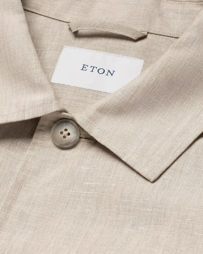 Men Chore Jacket Brown Eton Overshirts