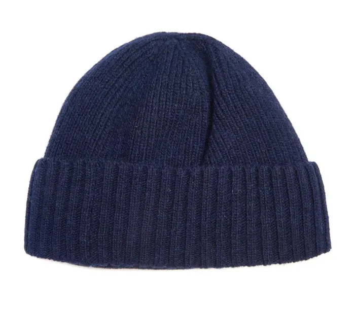 Men Hats Barbour Carlton Beanie Navy Men Hats Barbour Carlton Beanie Navy