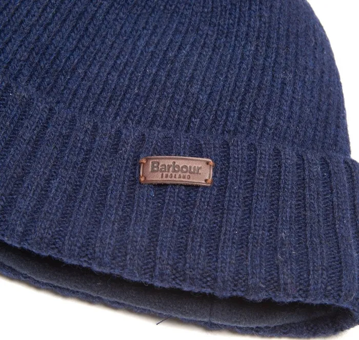 Men Hats Barbour Carlton Beanie Navy Men Hats Barbour Carlton Beanie Navy