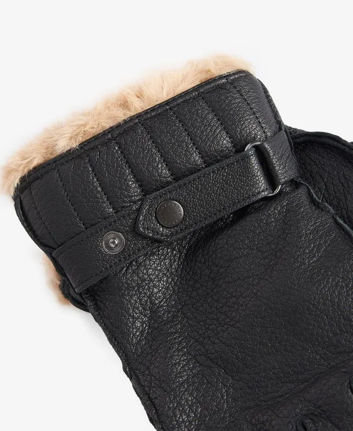 Men Hats Barbour Leather Utility Gloves Black Men Hats Barbour Leather Utility Gloves Black