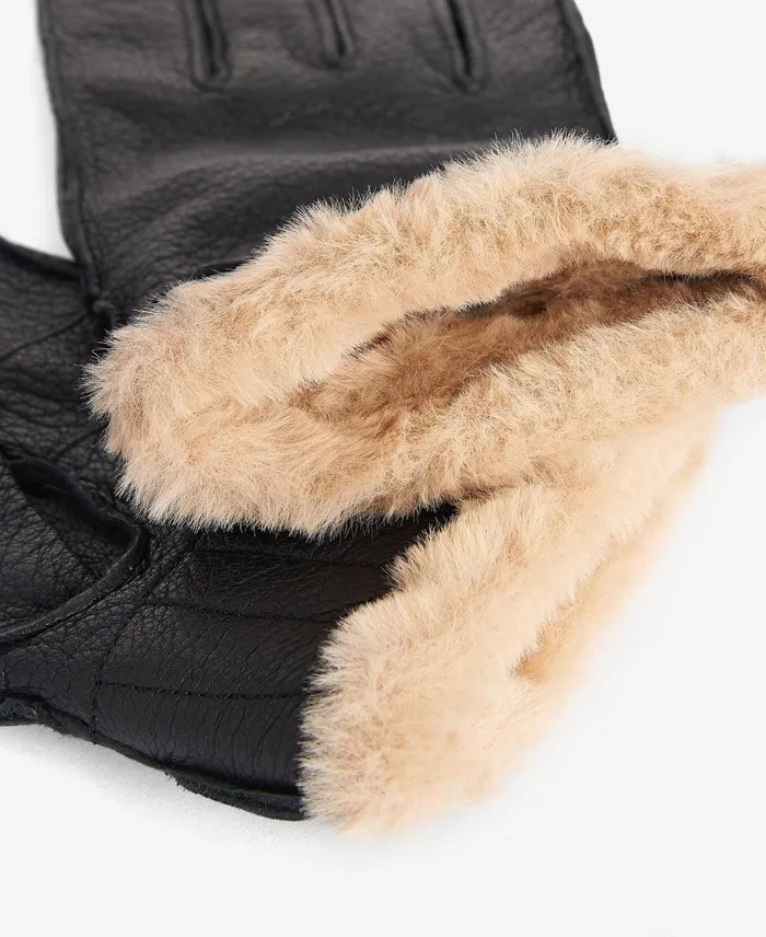 Men Hats Barbour Leather Utility Gloves Black Men Hats Barbour Leather Utility Gloves Black