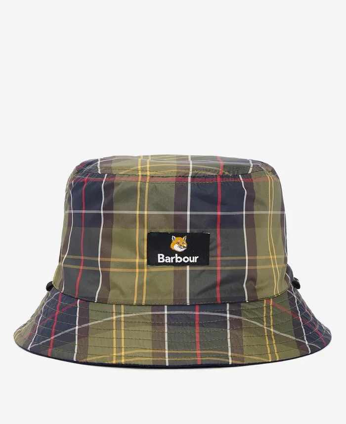Men Hats Barbour X Maison Kitsun Reversible Bucket Hat Dark Navy Men Hats Barbour X Maison Kitsun Reversible Bucket Hat Dark Navy