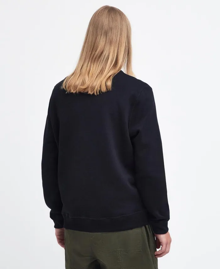 Men Hoodies and Sweatshirts Barbour X Maison Kitsun Beaufort Fox Sweatshirt Uniform Green Men Hoodies and Sweatshirts Barbour X Maison Kitsun Beaufort Fox Sweatshirt Uniform Green