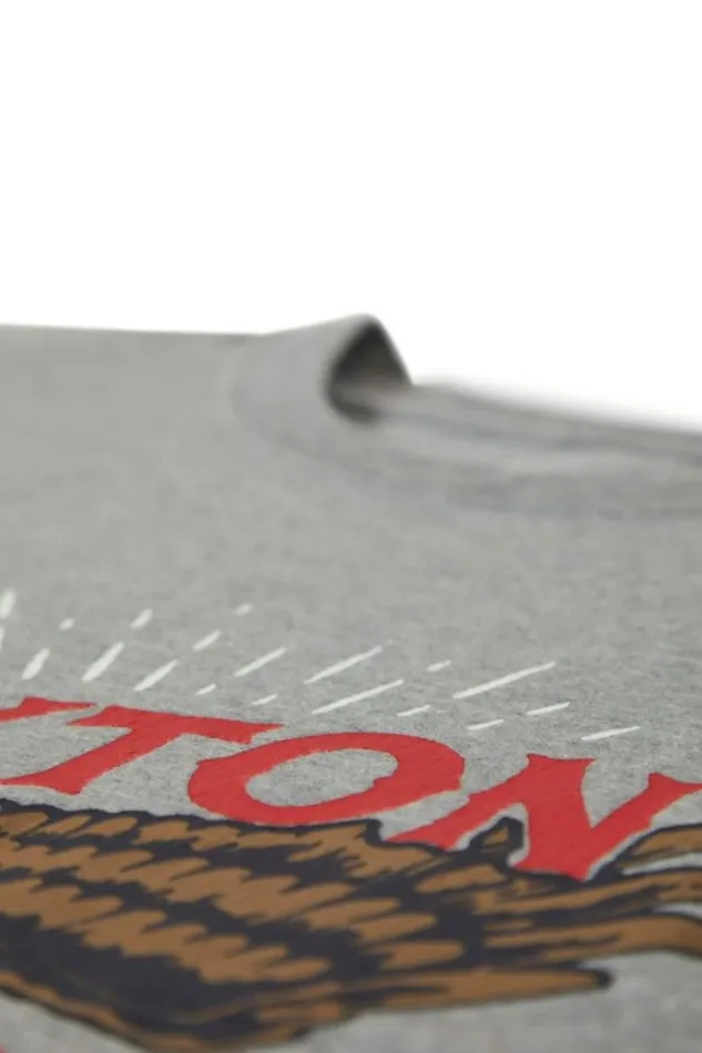 Men Keller Muscle Tank Top Heather Grey Brixton TShirts