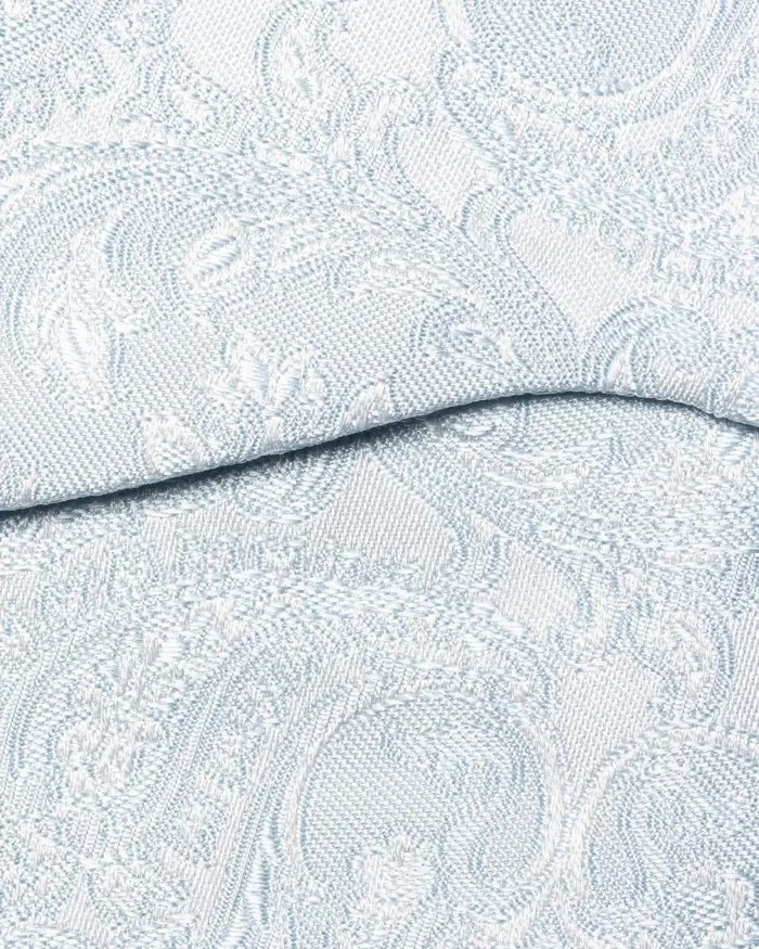Men Light Blue Paisley Woven Silk Bow Tie 8211 Self Tie034 Blue Eton Bow Ties Men Light Blue Paisley Woven Silk Bow Tie 8211 Self Tie034 Blue Eton Bow Ties