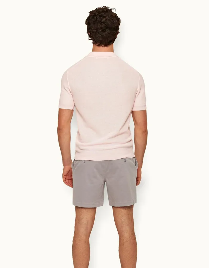 Men Orlebar Brown Day Shorts Bulldog StretchCotton Powdered Slate