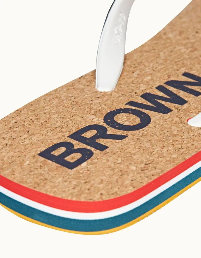 Men Orlebar Brown Footwear Haston Cork Navyorange