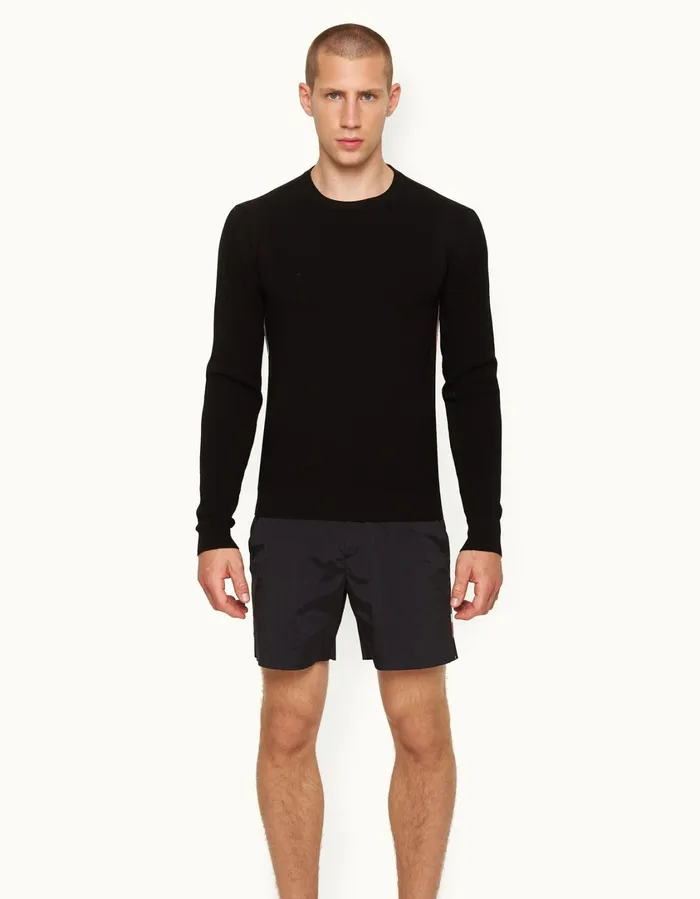 Men Orlebar Brown Knitwear Bryce Black