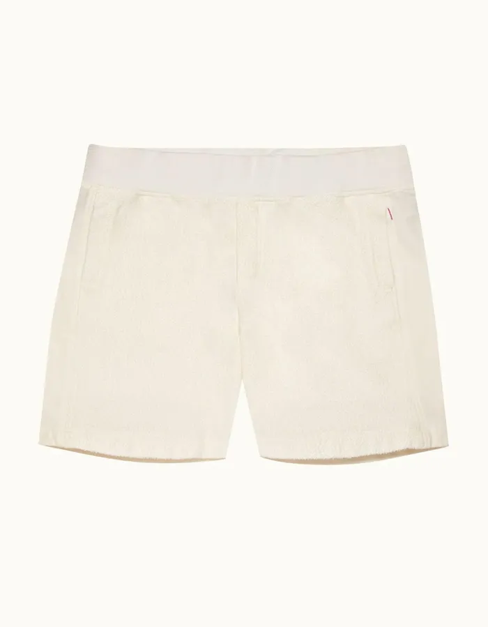 Men Orlebar Brown Sweats Afador White Sand