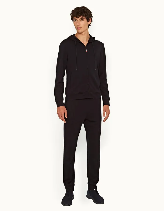 Men Orlebar Brown Sweats Struma Merino Night Iris