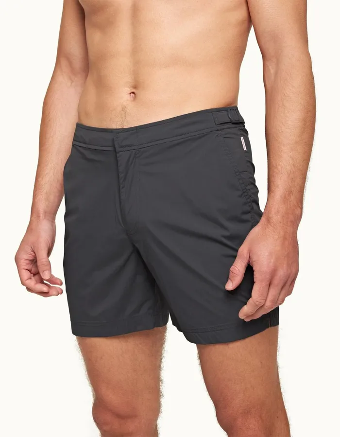 Men Orlebar Brown Swim Shorts Bulldog Sport Ebony