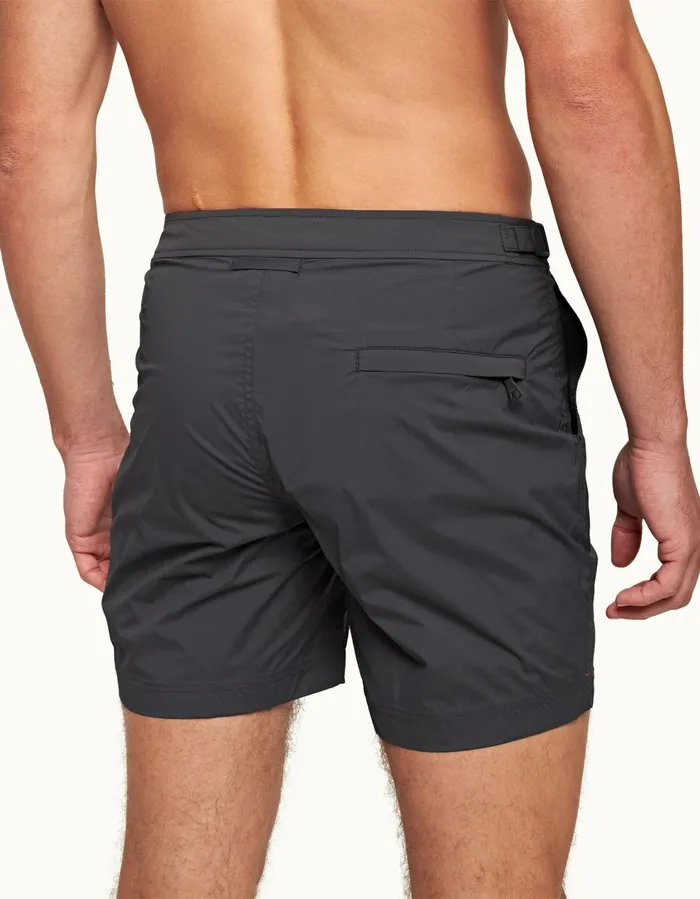 Men Orlebar Brown Swim Shorts Bulldog Sport Ebony