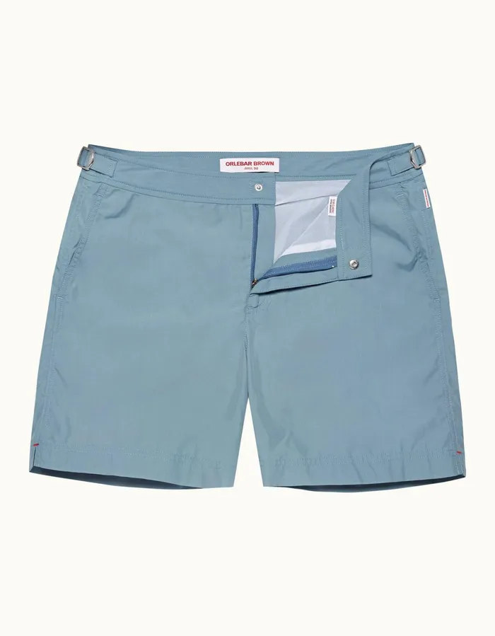 Men Orlebar Brown Swim Shorts Bulldog Wish Blue