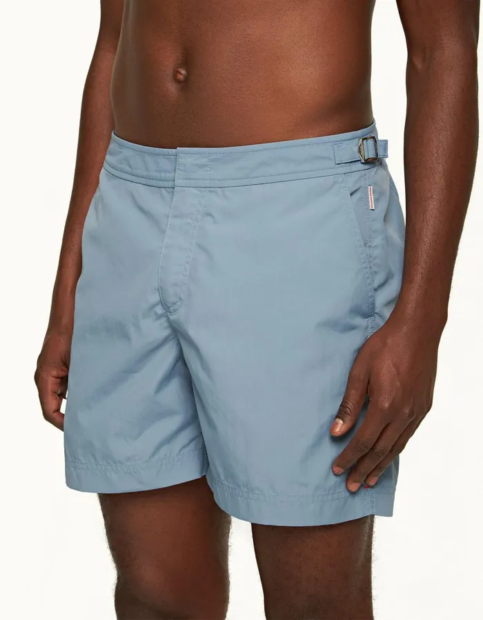 Men Orlebar Brown Swim Shorts Bulldog Wish Blue