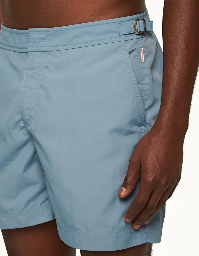 Men Orlebar Brown Swim Shorts Bulldog Wish Blue