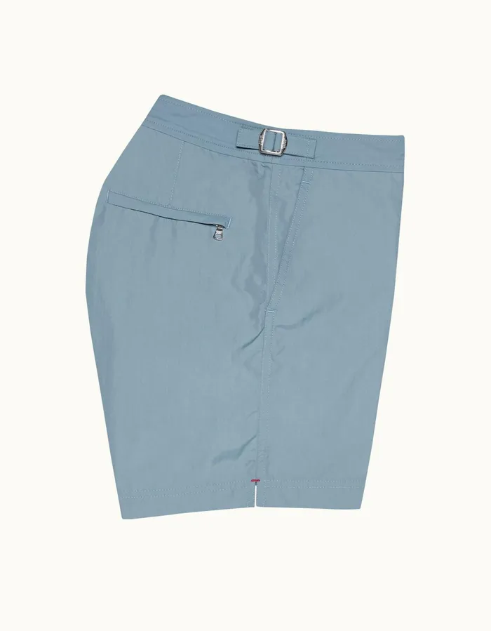 Men Orlebar Brown Swim Shorts Bulldog Wish Blue