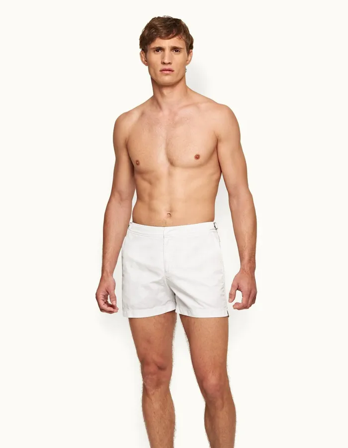 Men Orlebar Brown Swim Shorts Setter White