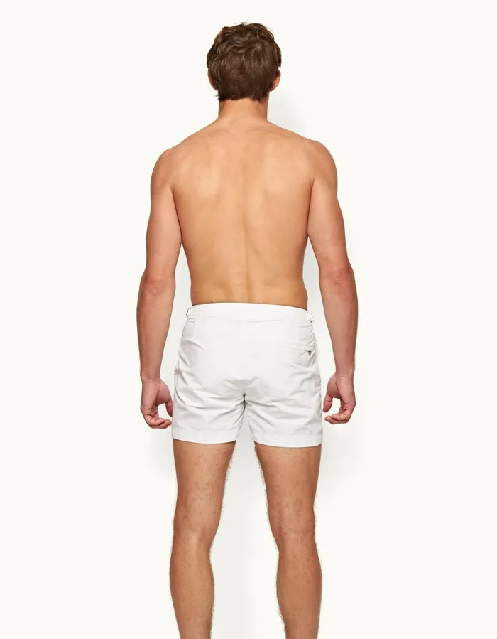Men Orlebar Brown Swim Shorts Setter White