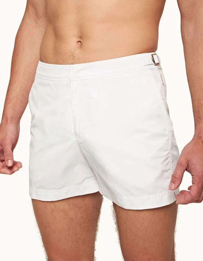 Men Orlebar Brown Swim Shorts Setter White