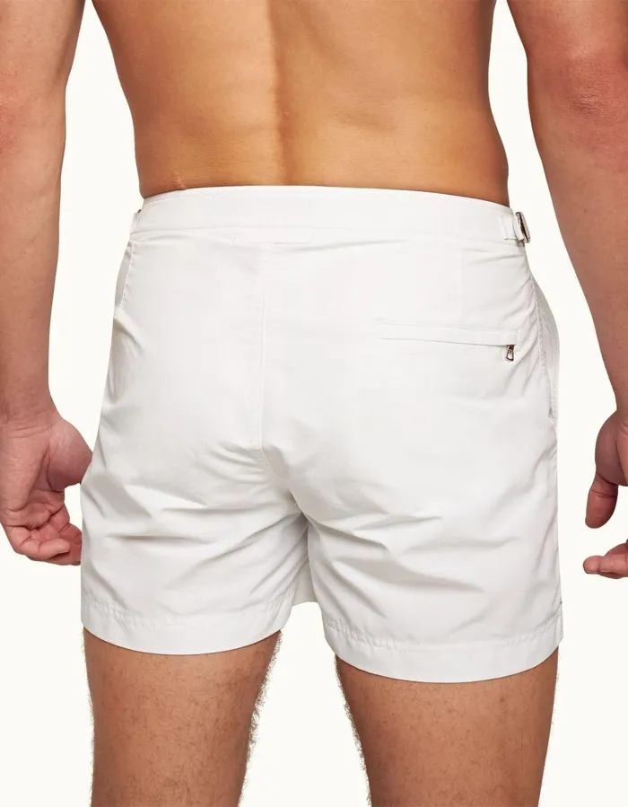 Men Orlebar Brown Swim Shorts Setter White