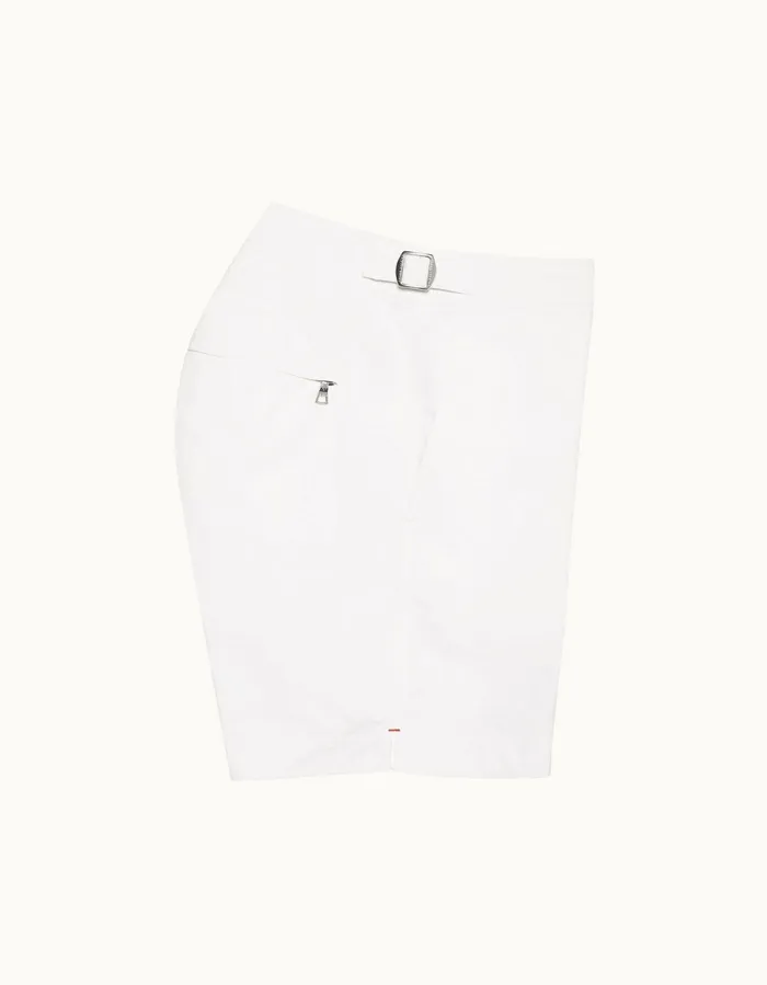 Men Orlebar Brown Swim Shorts Setter White