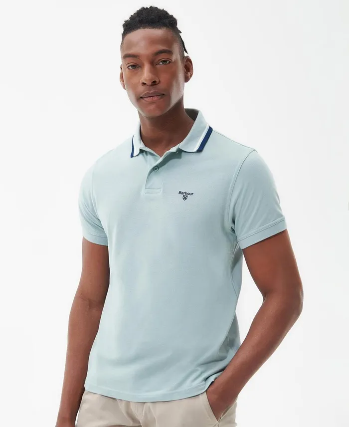 Men Polo Shirts Barbour Otterburn Polo Shirt Burnt Olive